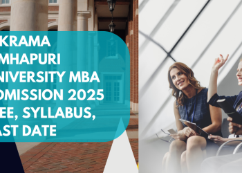 Vikrama Simhapuri University MBA Admission 2025 | Fee, Syllabus, Last Date